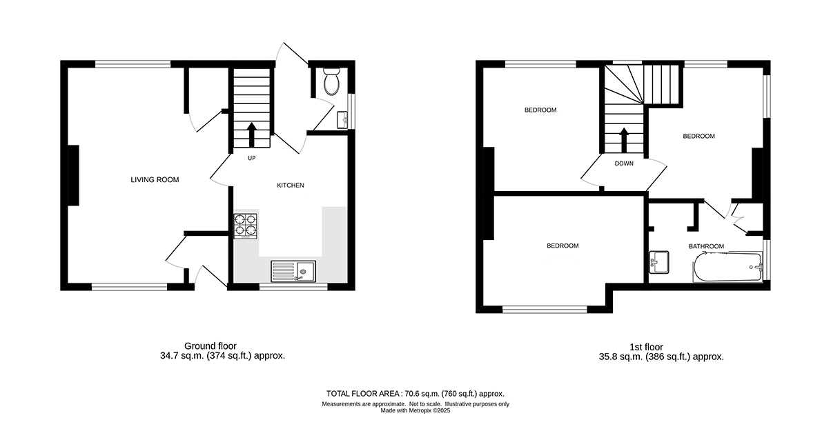 Lot: 170 - SEMI-DETACHED HOUSE IN NEED OF UPDATING - 